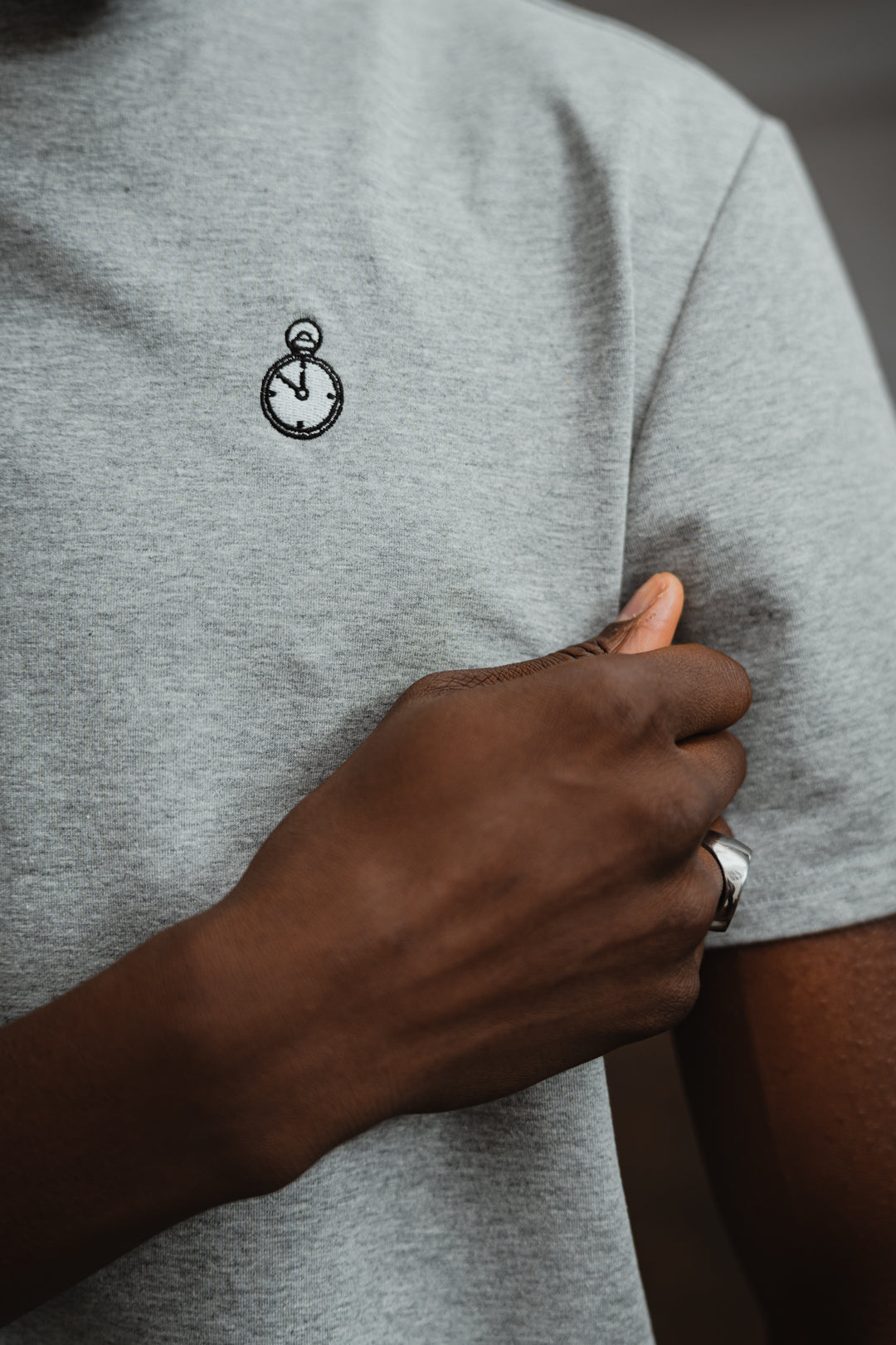 Cloud Grey Short Set Sleepwear