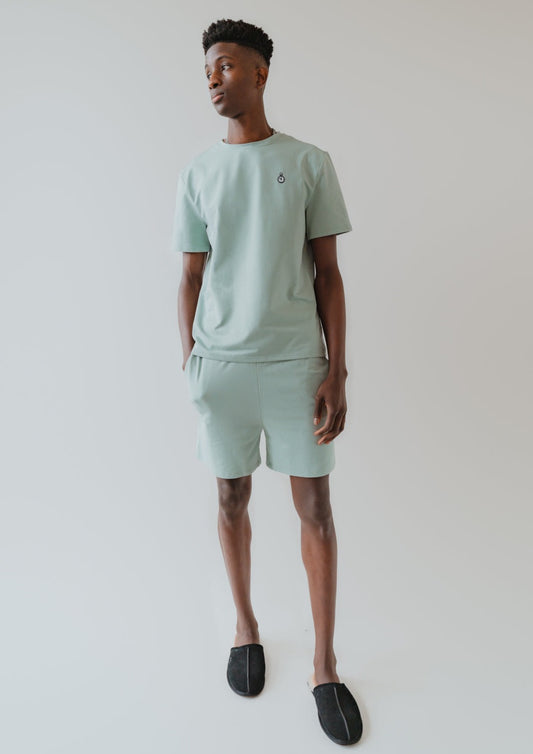 Seafoam Green Short Set Sleepwear