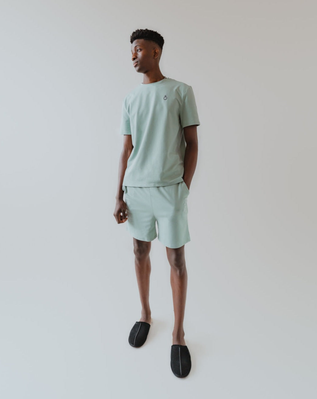 Seafoam Green Short Set Sleepwear
