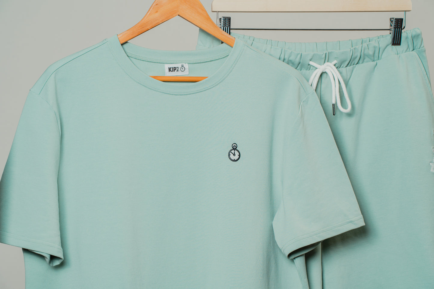 Seafoam Green Short Set Sleepwear